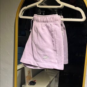 Nike Purple Sweat Shorts - Small